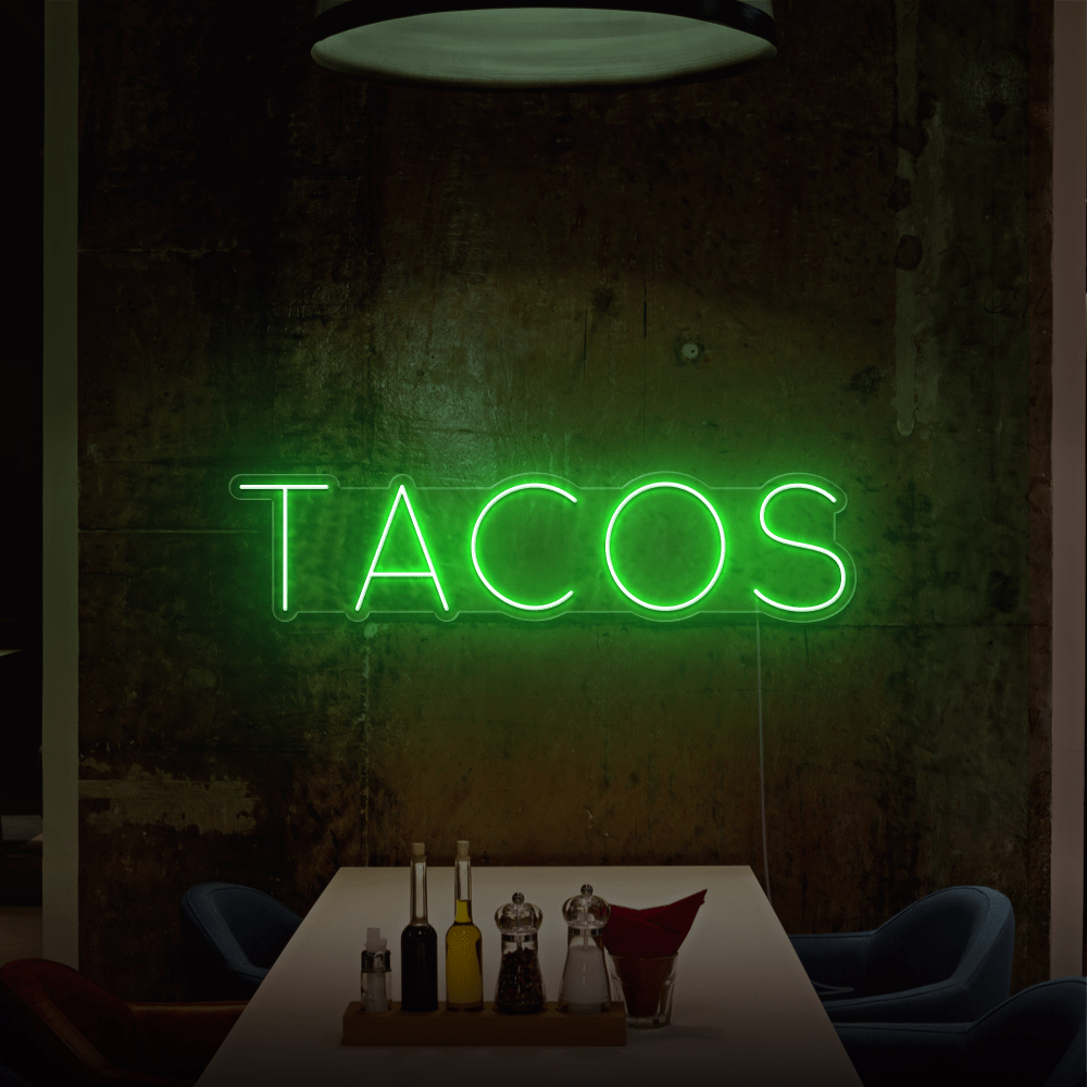 TACOS LED NEON SIGN