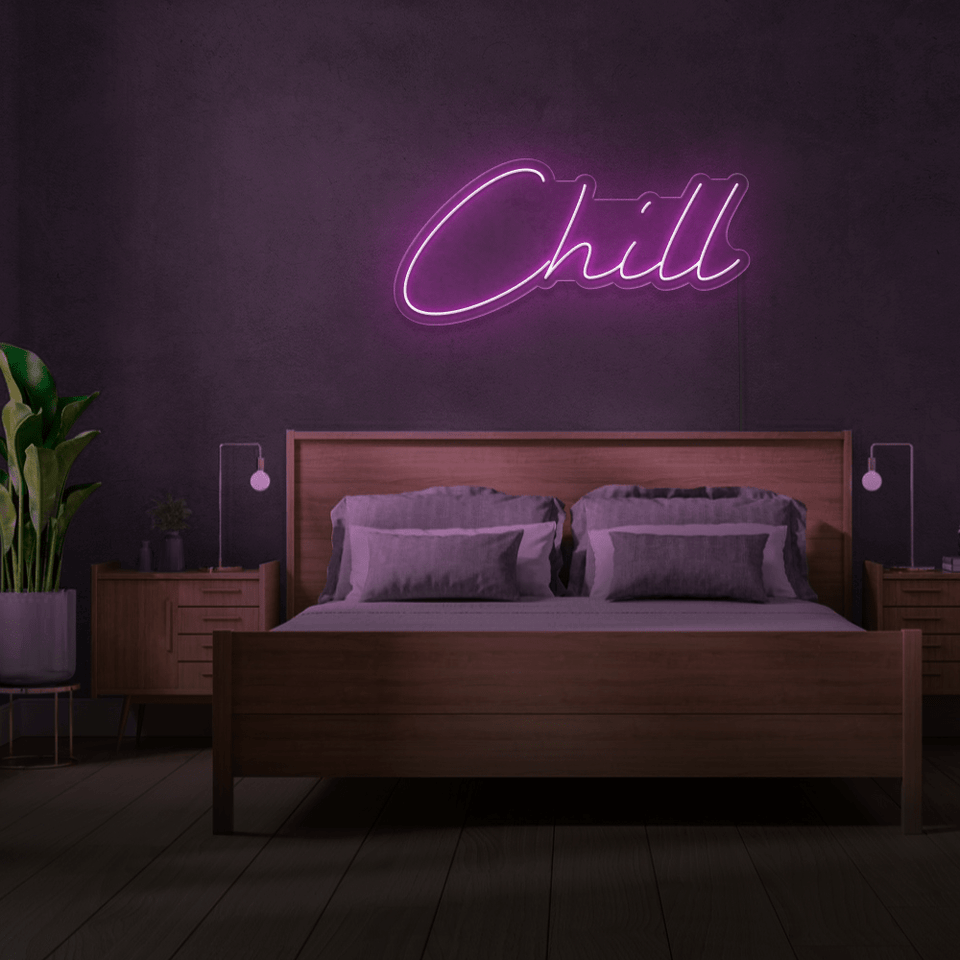 Chill Neon Sign | Cool Neon Signs - Neon Marvels