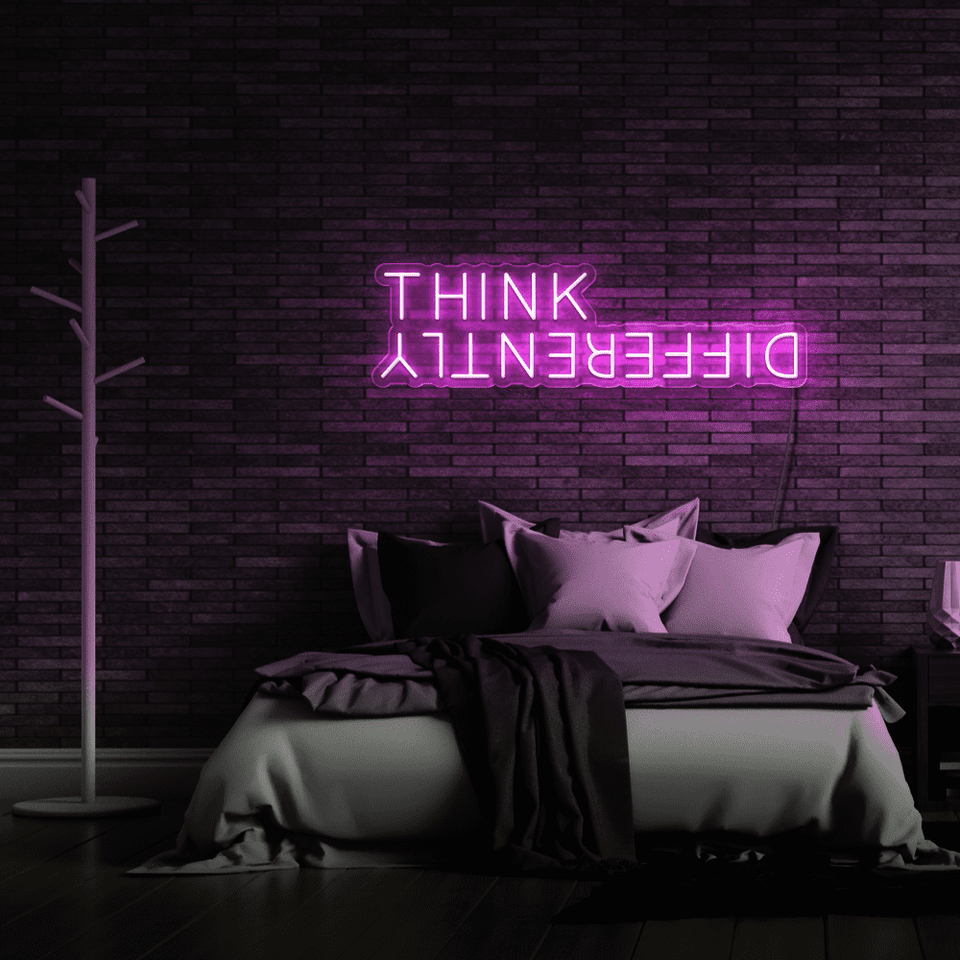 THINK DIFFERENTLY - LED NEON SIGN