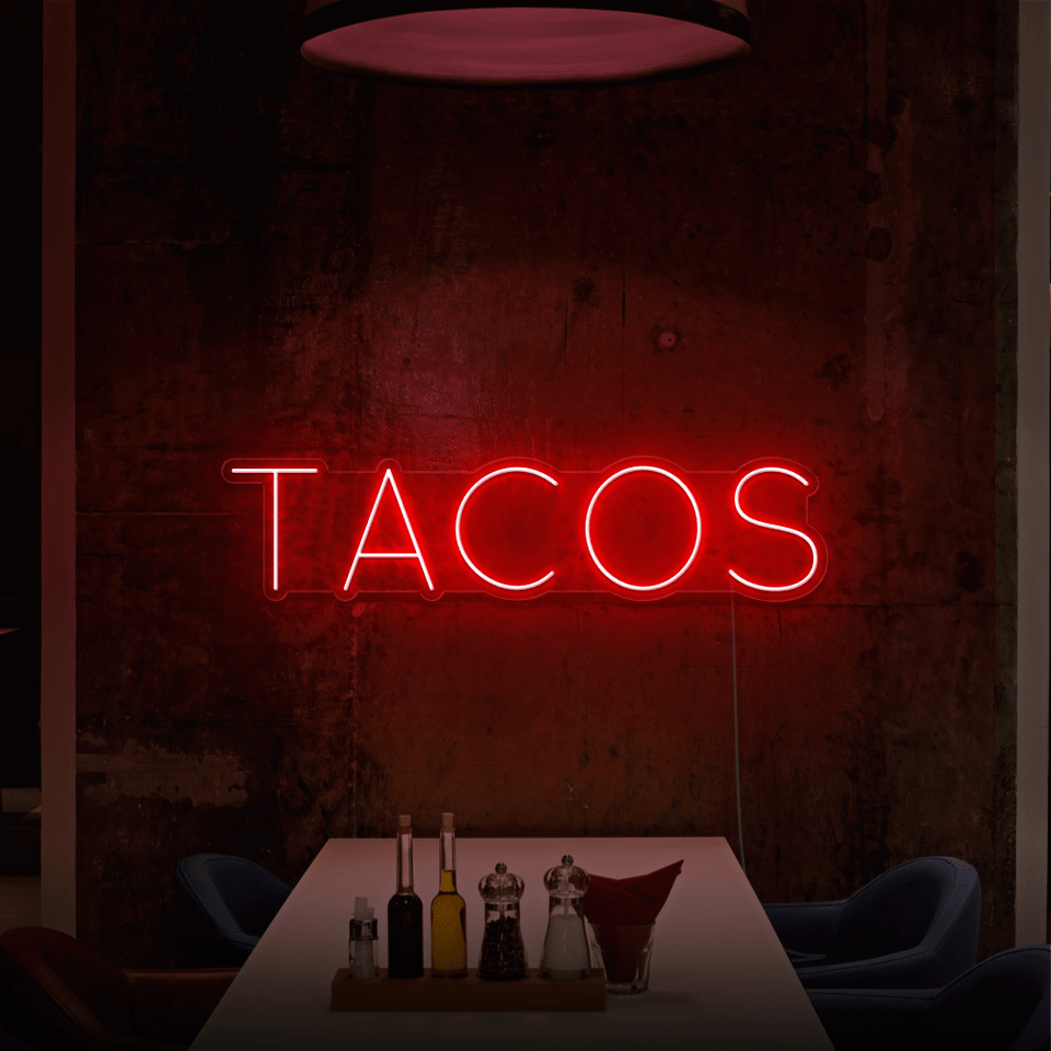 TACOS LED NEON SIGN